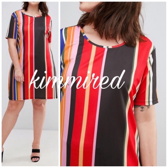 striped jersey dress uk